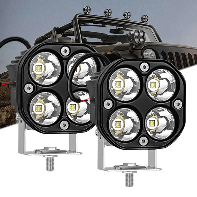 3 Inch Square 40W Car LED Work Light Bar 4X4 Offroad Spotlights Headlight Running Fog Lamp for Tractor ATV Motorcycle Truck 
3 Inch Square 40W Car LED Work Light Bar 4X4 Offroad Spotlights Headlight Running Fog Lamp for Tractor ATV Motorcycle Truck