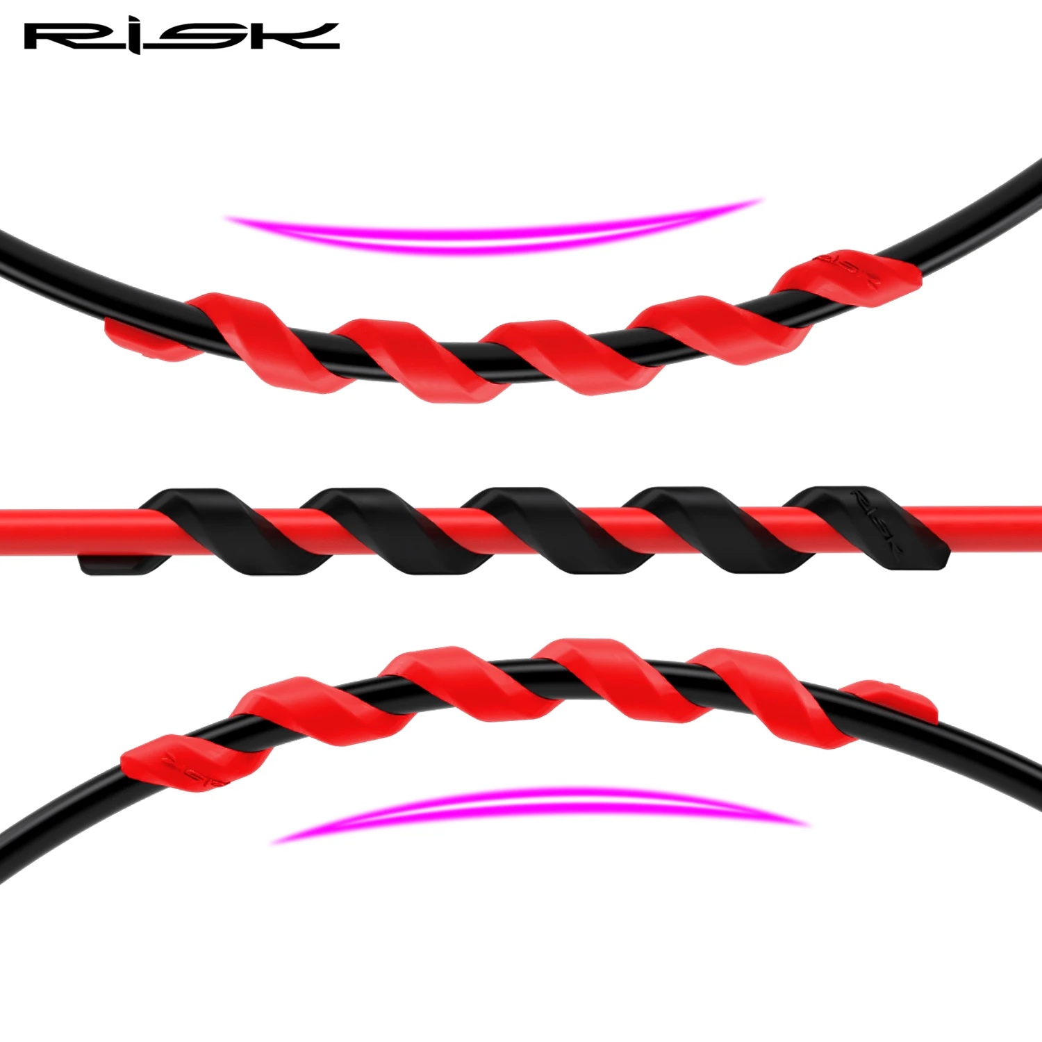 10pcs RISK Bike Cable Housing Protector Bicycle Frame Protection Guard Rubber Sleeve Spiral Wrap Shift Derailleur Brake Cable
10pcs RISK Bike Cable Housing Protector Bicycle Frame Protection Guard Rubber Sleeve Spiral Wrap Shift Derailleur Brake Cable