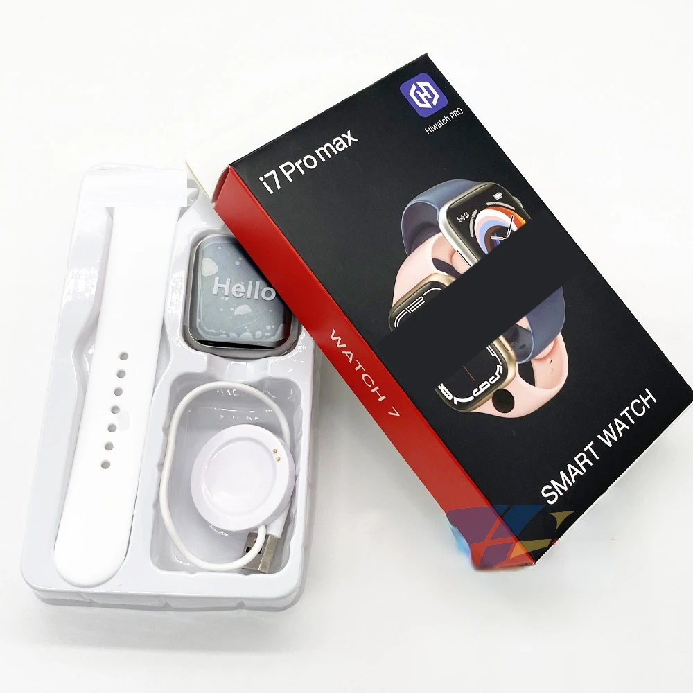 Hot Sale 2022 New Arrival Watch 7 I7Pro Max Smartwatch Iwo Series 7 Smart Watch I7 Pro Max Men Women for IWatch 1:1 Size
Hot Sale 2022 New Arrival Watch 7 I7Pro Max Smartwatch Iwo Series 7 Smart Watch I7 Pro Max Men Women for IWatch 1:1 Size