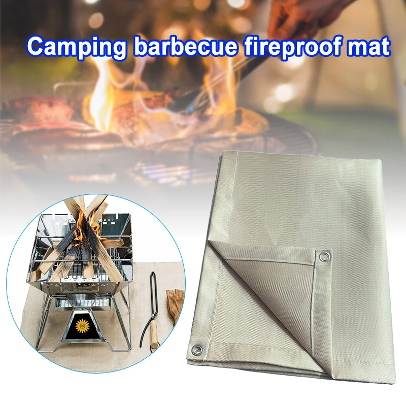 Anti-scald Retardant Barbecue Cloth High Heat Cloth Pad Picnic Flame Fire Insulation Fireproof Temperature Camping Mat
Anti-scald Retardant Barbecue Cloth High Heat Cloth Pad Picnic Flame Fire Insulation Fireproof Temperature Camping Mat