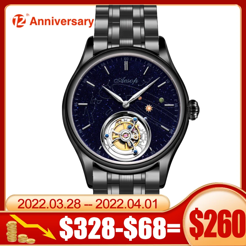 Tourbillon Watch Mens Branded Aesop 7025 Sapphire Waterproof Watch Top Brand Luxury Casual Blue Stone Dial Relogio Masculino
Tourbillon Watch Mens Branded Aesop 7025 Sapphire Waterproof Watch Top Brand Luxury Casual Blue Stone Dial Relogio Masculino