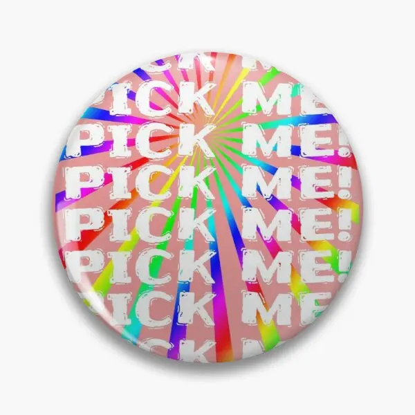 Pick Me по радужной цене настраиваемая мягкая булавка для кнопки Подарочная шляпы