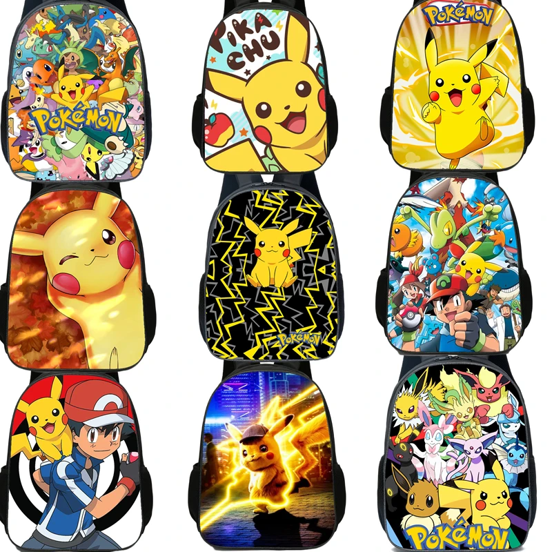 Brand New Pokemon Bag Kids School Backpack Pikachu Eevee Anime Figure Travel Bag Student Supplies Child Christmas Birthday Gift
Brand New Pokemon Bag Kids School Backpack Pikachu Eevee Anime Figure Travel Bag Student Supplies Child Christmas Birthday Gift
