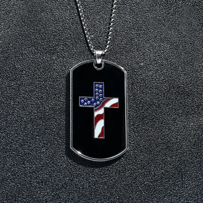 Famous European American Independence Day necklace American flag men pearl sweater chain pendant jewelry
Famous European American Independence Day necklace American flag men pearl sweater chain pendant jewelry