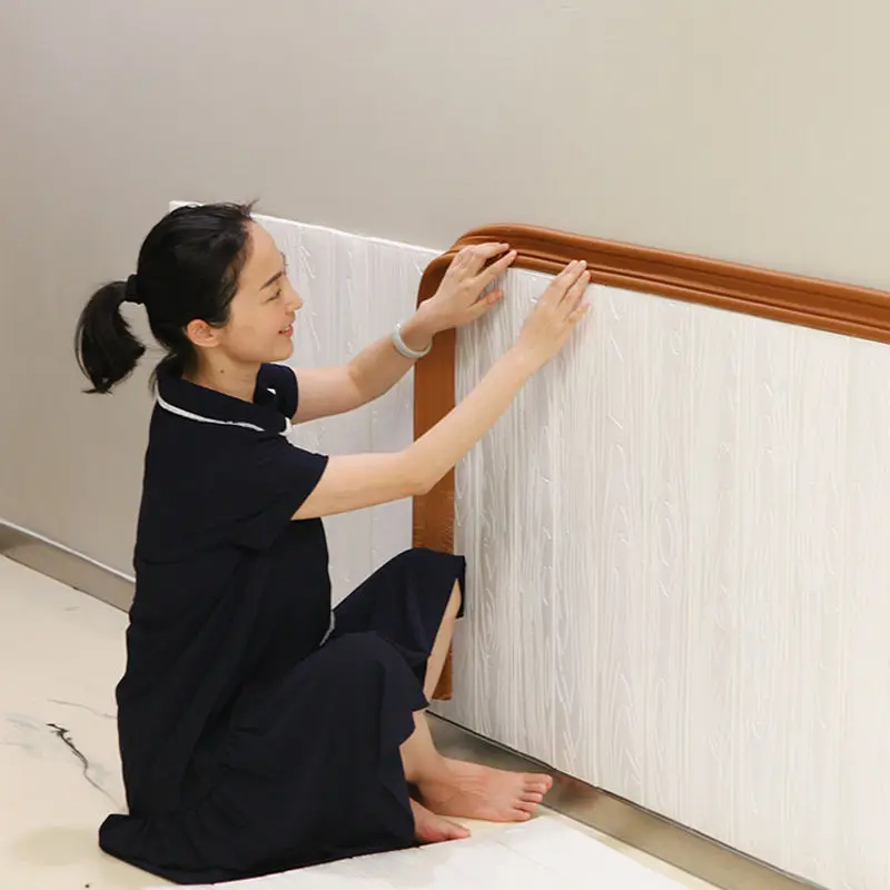 5mx3cm Skirting Waist Line Foam Wall Stickers Self-Adhesive Background Decorative Border Line Anti-Collision Sticker For Kids
5mx3cm Skirting Waist Line Foam Wall Stickers Self-Adhesive Background Decorative Border Line Anti-Collision Sticker For Kids