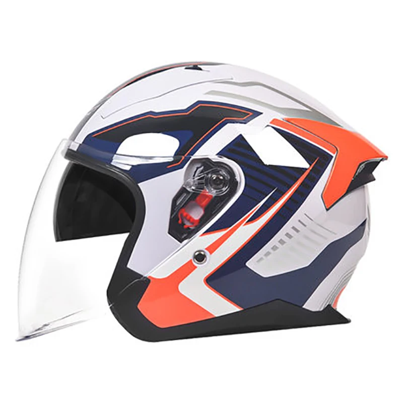 China 3C Certified Motorcycle Helmet Italian V Brand Personality 3/4 Helmet Anti-fog Double Mirror Helmet
China 3C Certified Motorcycle Helmet Italian V Brand Personality 3/4 Helmet Anti-fog Double Mirror Helmet