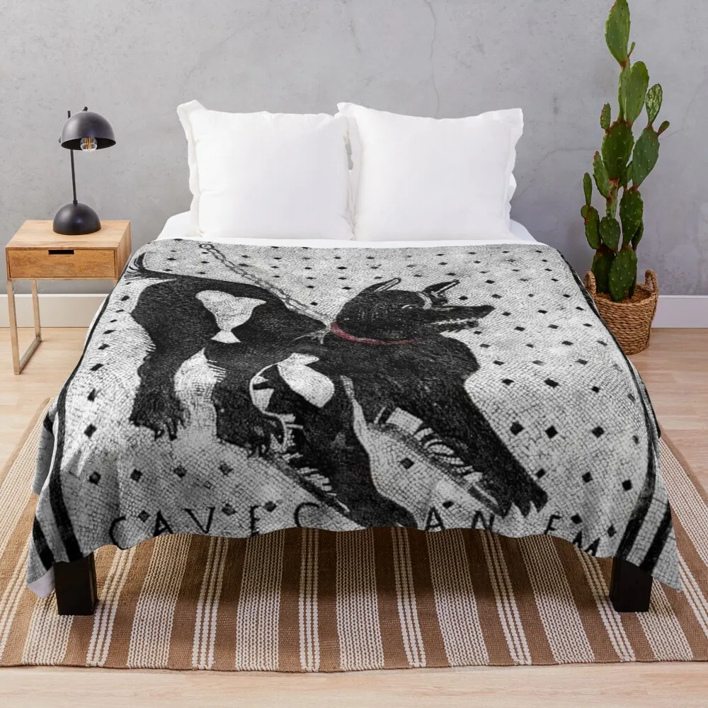 Cave Canem - Beware of Dog - Pompeii Latin Mosaic Throw Blanket Fur Throw Blanket
Cave Canem - Beware of Dog - Pompeii Latin Mosaic Throw Blanket Fur Throw Blanket