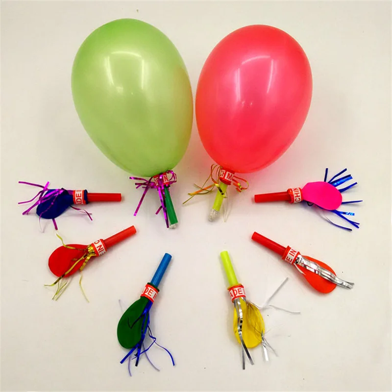 

50 шт. красочный воздушный шар свисток выдувание дракона детский день рождения вечерние сувениры подарок сувенир подарки Детские игрушки Наполнитель