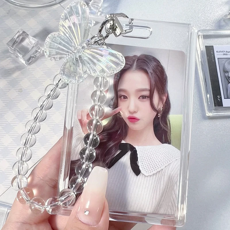 Ins Transparent Photo Frame Keychain Crystal Butterfly Pendant DIY Insert Photoes Photocard Split Keyring Idol Card Holder
Ins Transparent Photo Frame Keychain Crystal Butterfly Pendant DIY Insert Photoes Photocard Split Keyring Idol Card Holder