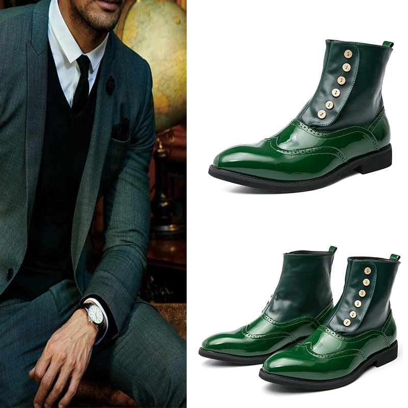 Chelsea boots ankle boots short boots men's winter boots casual boots leather boots retro boots vintage boots Medium Cut
Chelsea boots ankle boots short boots men's winter boots casual boots leather boots retro boots vintage boots Medium Cut