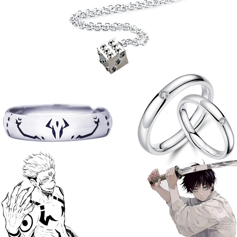 Yuta Okkotsu Ring Jujutsu Kaisen Anime Cosplay Gojo Satoru Dice Cube Necklace Pendant Ryomen Sukuna Adjustable Jewelry Prop Gift
Yuta Okkotsu Ring Jujutsu Kaisen Anime Cosplay Gojo Satoru Dice Cube Necklace Pendant Ryomen Sukuna Adjustable Jewelry Prop Gift