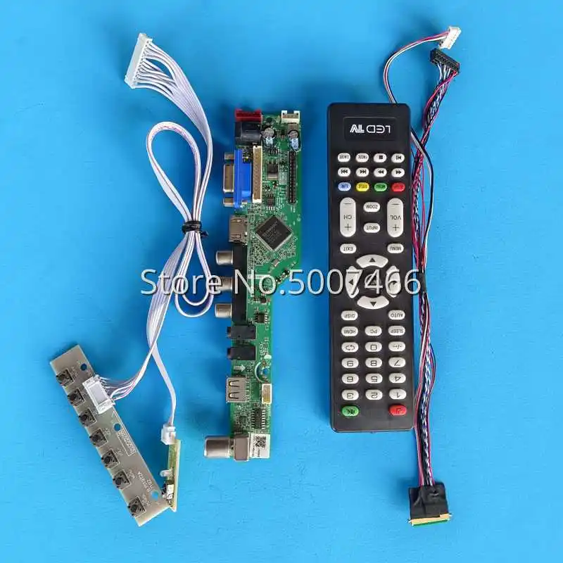 For LTN156AT02 D01 D04 D09 Driver Control Board Kit 15.6" LED Display Analog TV 40 Pin LVDS HDMI-Compatible VGA AV USB 1366*768
For LTN156AT02 D01 D04 D09 Driver Control Board Kit 15.6" LED Display Analog TV 40 Pin LVDS HDMI-Compatible VGA AV USB 1366*768