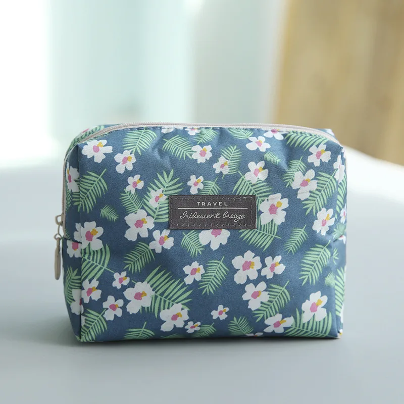 

Portable Cosmetic Bag Travel Toiletry Graphic Print Storage Women Make Up Zipper Pouch Carry Out Toiletries Organizer