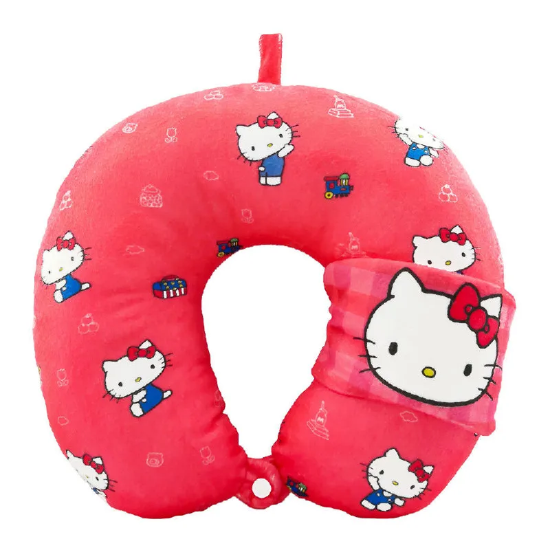 Мультяшный Sanrio Cinnamoroll Kuromi Hello Kitty милая плюшевая дорожная U-образная подушка для шеи для послеобеденного отдыха переносные подарки
Мультяшный Sanrio Cinnamoroll Kuromi Hello Kitty милая плюшевая дорожная U-образная подушка для шеи для послеобеденного отдыха переносные подарки