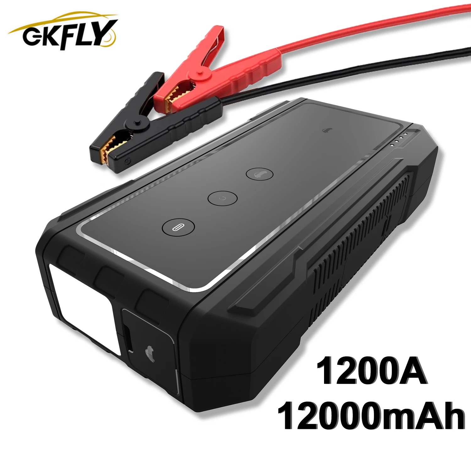 GKFLY Car Jump Starter Starting Device Battery Power Bank 1200A Jumpstarter Auto Buster Emergency Booster Car Charger
GKFLY Car Jump Starter Starting Device Battery Power Bank 1200A Jumpstarter Auto Buster Emergency Booster Car Charger