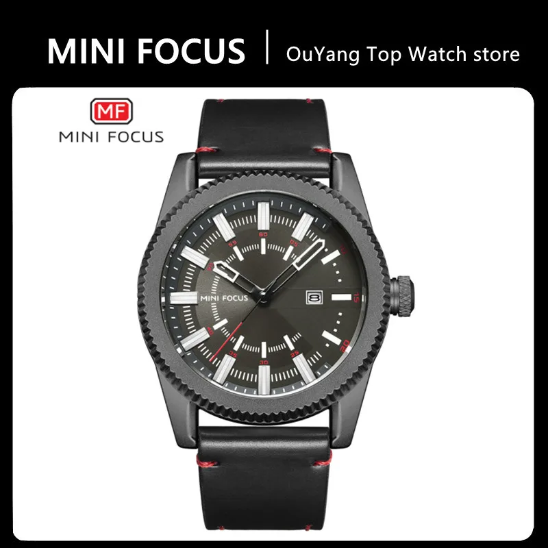 MINI FOCUS Men Watches 2022 New Luxury Brand Stainless Steel Clasp Leather Strap Luminous Hands Quartz Wrist Watches For Male
MINI FOCUS Men Watches 2022 New Luxury Brand Stainless Steel Clasp Leather Strap Luminous Hands Quartz Wrist Watches For Male