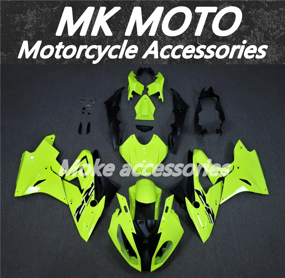 

Motorcycle Fairings Kit Fit For S1000rr 2017 2018 Bodywork Set High Quality ABS Injection Black Neon Fluorescence