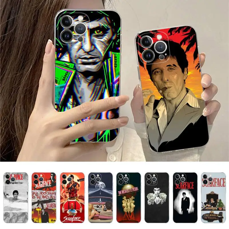 Scarface 1983 film Al Pacino movie Phone Case for iPhone 11 12 13 mini pro XS MAX 8 7 6 6S Plus X 5S SE 2020 XR case
Scarface 1983 film Al Pacino movie Phone Case for iPhone 11 12 13 mini pro XS MAX 8 7 6 6S Plus X 5S SE 2020 XR case