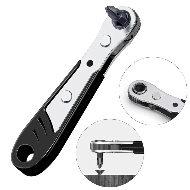 Mini Bit Ratchet Wrench Bit Nozzle Handle Screwdriver Hexagon Torx Bit Nozzle Socket Wrench Screwdriver Tools
Mini Bit Ratchet Wrench Bit Nozzle Handle Screwdriver Hexagon Torx Bit Nozzle Socket Wrench Screwdriver Tools