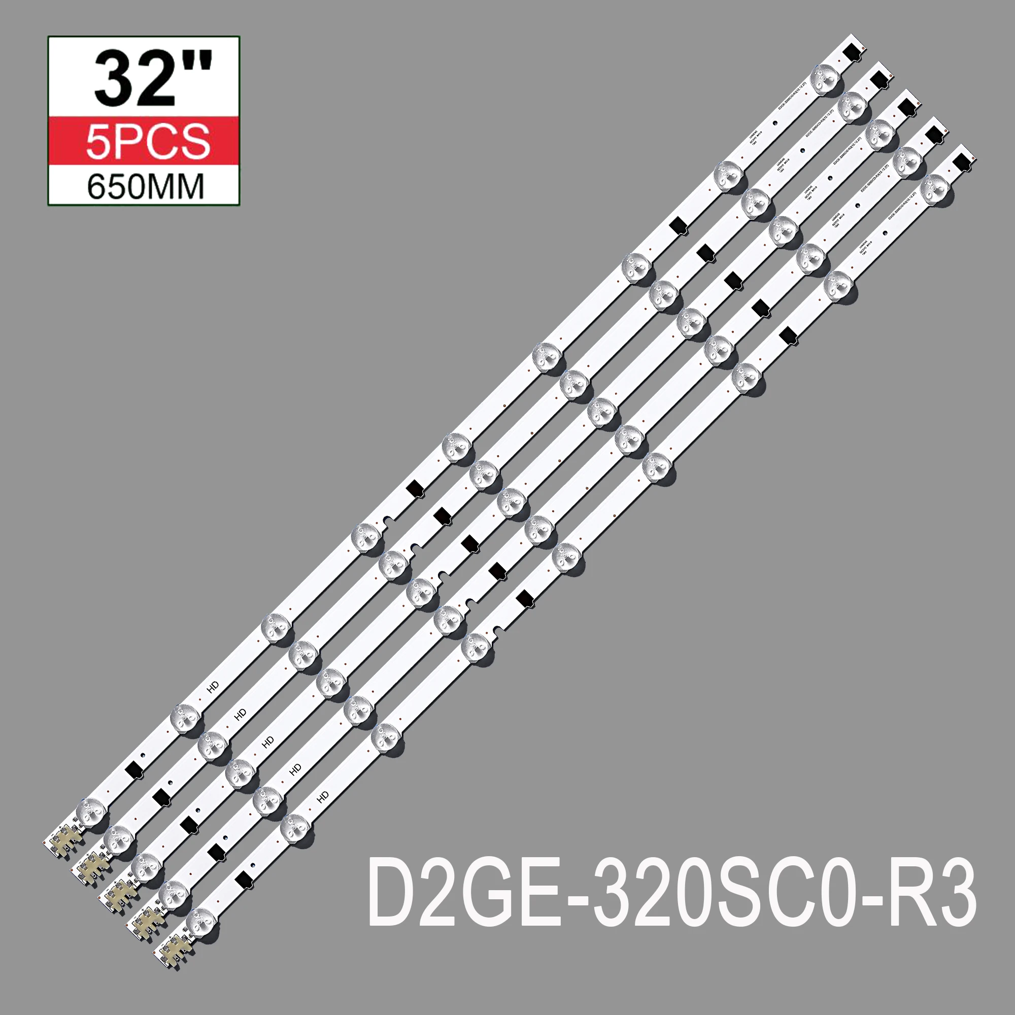 FOR sam-sung Ue32f5000 D2GE-320SCO-R3 UA32F4088AR backlight LUMENS D2GE-320SC0-R3 650MM 9 lamp beads Article 32 inch LCD TV lamp
FOR sam-sung Ue32f5000 D2GE-320SCO-R3 UA32F4088AR backlight LUMENS D2GE-320SC0-R3 650MM 9 lamp beads Article 32 inch LCD TV lamp