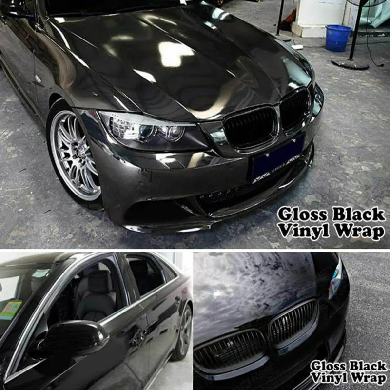 1.52m*20cm Car Black Glossy Vinyl Car Decal Wrap Sticker Black Gloss Film Wrap For HOOD Roof Motorcycle Scooter Bubble Free
1.52m*20cm Car Black Glossy Vinyl Car Decal Wrap Sticker Black Gloss Film Wrap For HOOD Roof Motorcycle Scooter Bubble Free