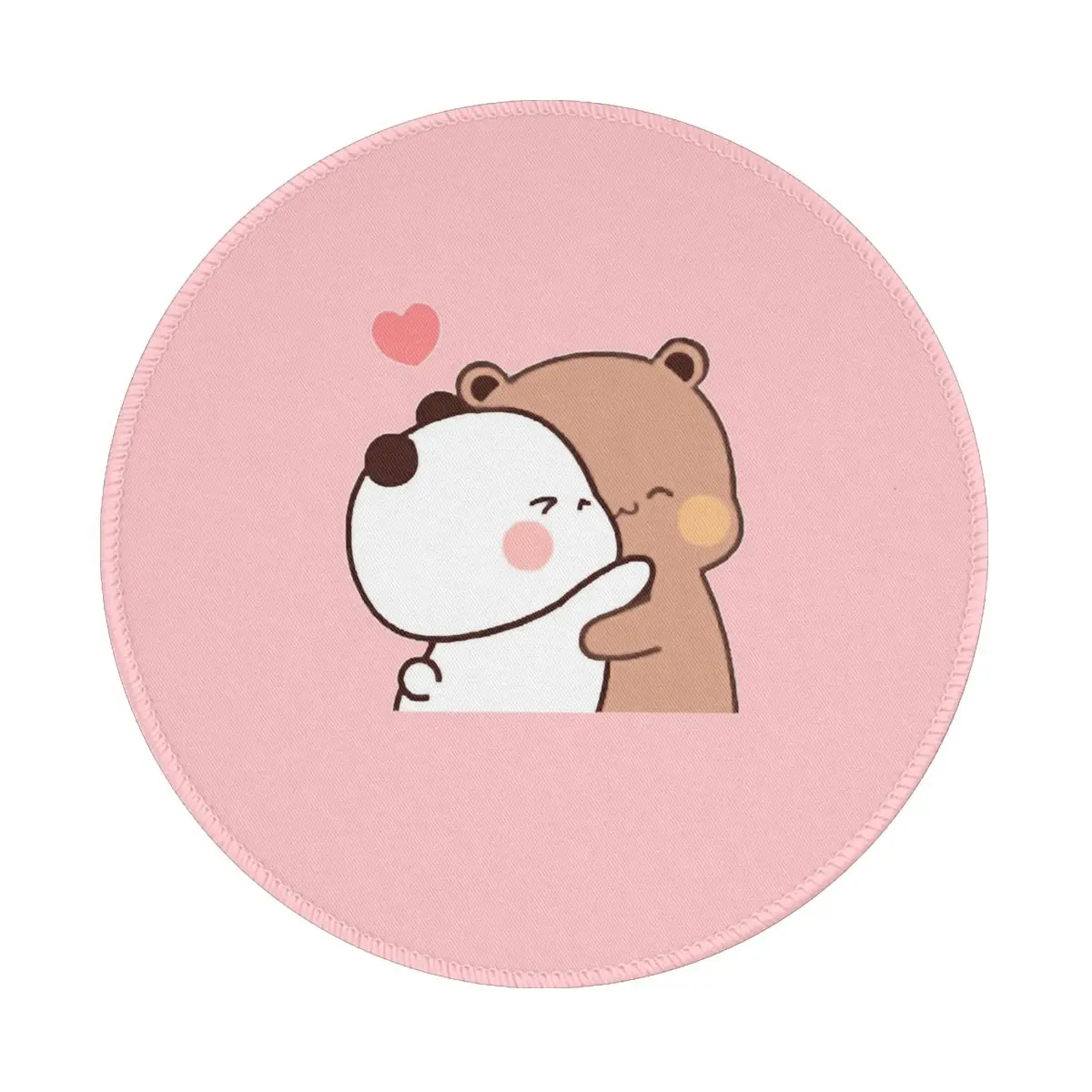 Bubu Dudu аниме коврик для мыши милый Kawaii круглый узор удобные качественные коврики