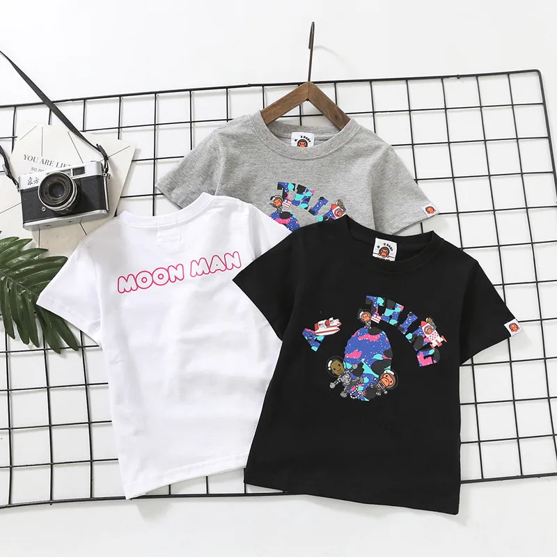 2021 Kids Boy Girls Animal Space Pattern Printed Summer Short Shirts Tops Tee Hip Hop Style Children Clothes 
2021 Kids Boy Girls Animal Space Pattern Printed Summer Short Shirts Tops Tee Hip Hop Style Children Clothes