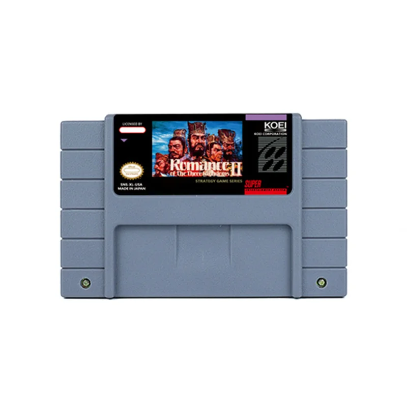 

Romance of the Three Kingdoms II III IV RPG Game for SNES 16 BitRetro Cart Children Gift