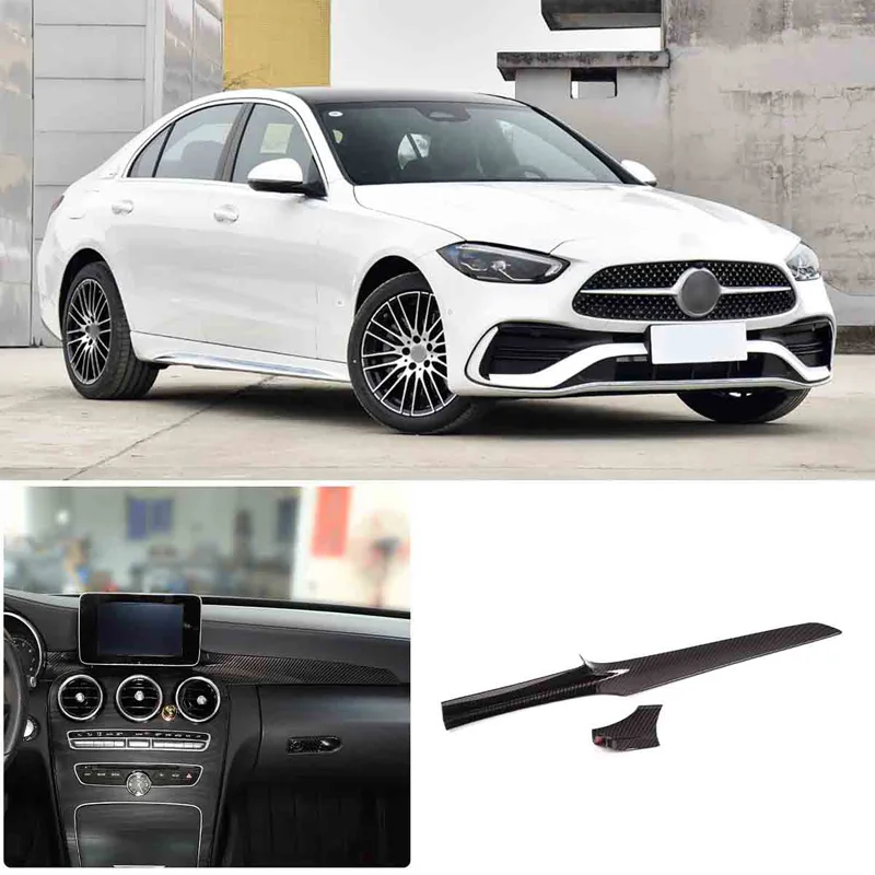 For Mercedes-Benz New C-Class GLC-Class 2Pcs/Set ABS Carbon Fiber Pattern Center Control Panel Trim Sticker Car Accessories
For Mercedes-Benz New C-Class GLC-Class 2Pcs/Set ABS Carbon Fiber Pattern Center Control Panel Trim Sticker Car Accessories