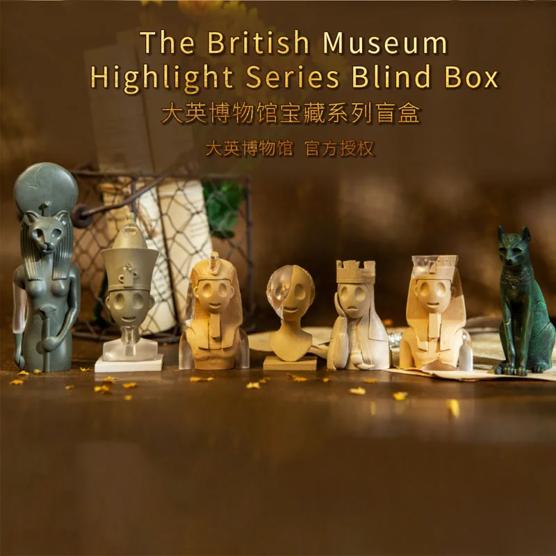 British Museum Treasure Collection Series Blind Box Toy Mystery Box Surprise Bag Caja Ciega Cute Anime Figure Doll Desktop Model
British Museum Treasure Collection Series Blind Box Toy Mystery Box Surprise Bag Caja Ciega Cute Anime Figure Doll Desktop Model