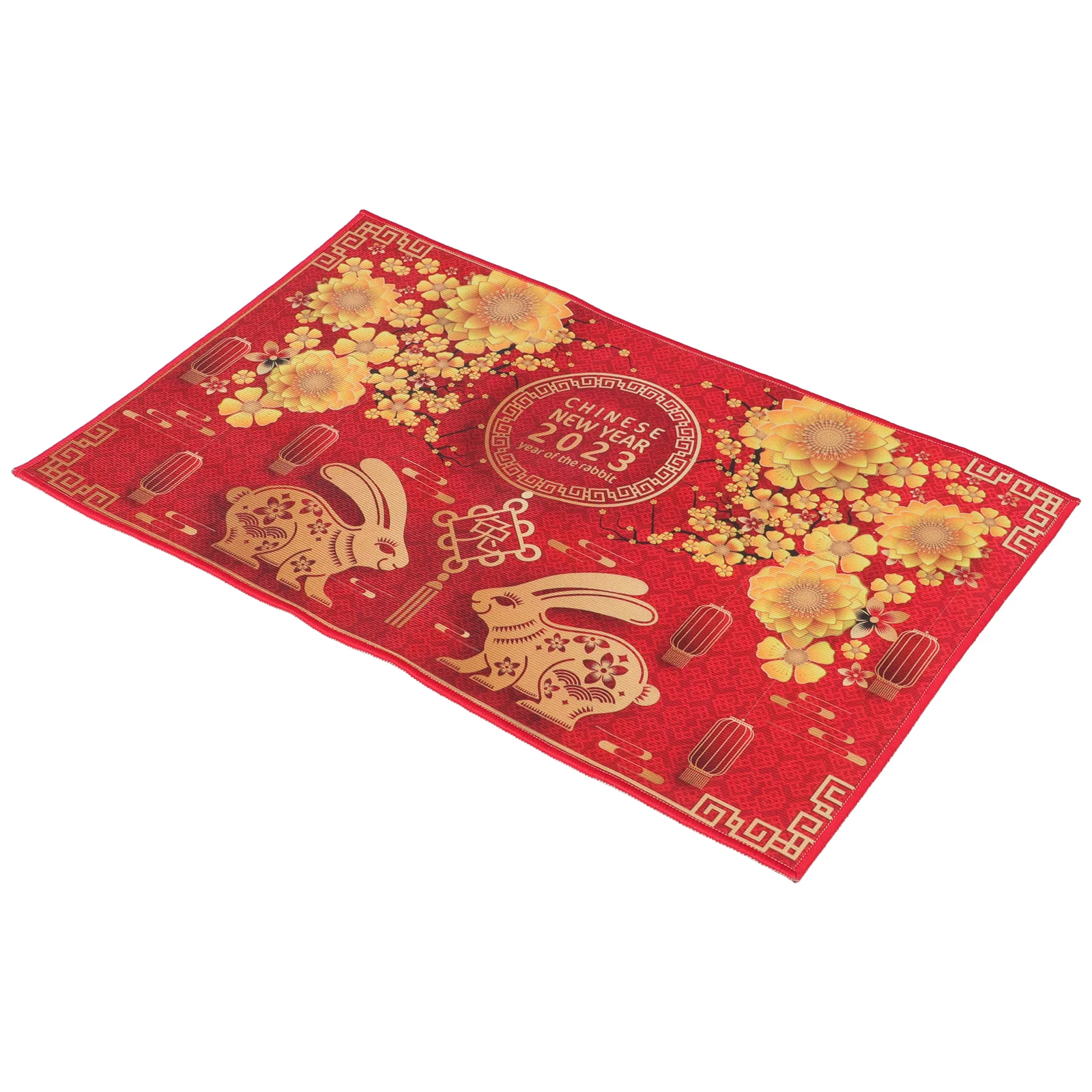Chinese Style 2023 New Year Doormat Floor Rug Entryway Rug New Year Floor Mat Rabbit Rug Front Door Rug for Party
Chinese Style 2023 New Year Doormat Floor Rug Entryway Rug New Year Floor Mat Rabbit Rug Front Door Rug for Party