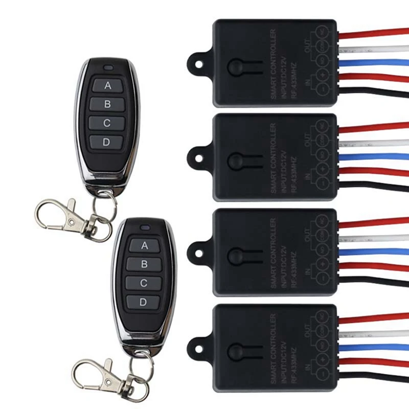 433Mhz DC 12V 1CH Universal Smart Home Wireless RF Remote Control Switch Relay Receiver Module And 433 Mhz Transmitter
433Mhz DC 12V 1CH Universal Smart Home Wireless RF Remote Control Switch Relay Receiver Module And 433 Mhz Transmitter