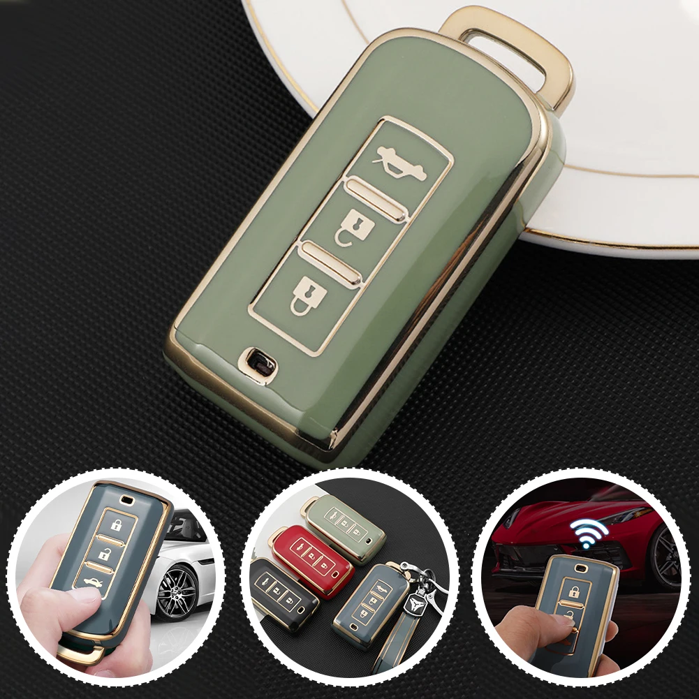 1 Pc Remote Car Key Case Cover Soft TPU Shell For Xpander Outlander ASX Pajero Eclipse Cross Montero Key Cover Car Accessories
1 Pc Remote Car Key Case Cover Soft TPU Shell For Xpander Outlander ASX Pajero Eclipse Cross Montero Key Cover Car Accessories