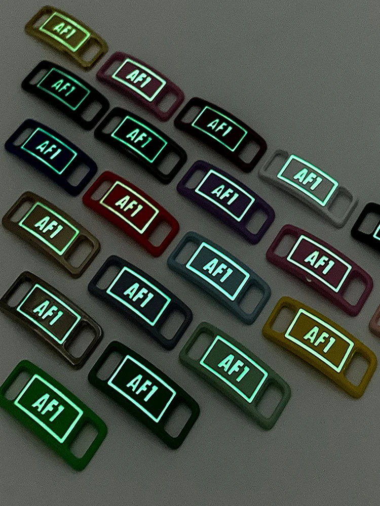 AF1 Luminous Shoelaces Buckle Footwear decoration Sneaker Decorations Glowing Metal Lock for Shoelace DIY Lace Shoe Accessories
AF1 Luminous Shoelaces Buckle Footwear decoration Sneaker Decorations Glowing Metal Lock for Shoelace DIY Lace Shoe Accessories