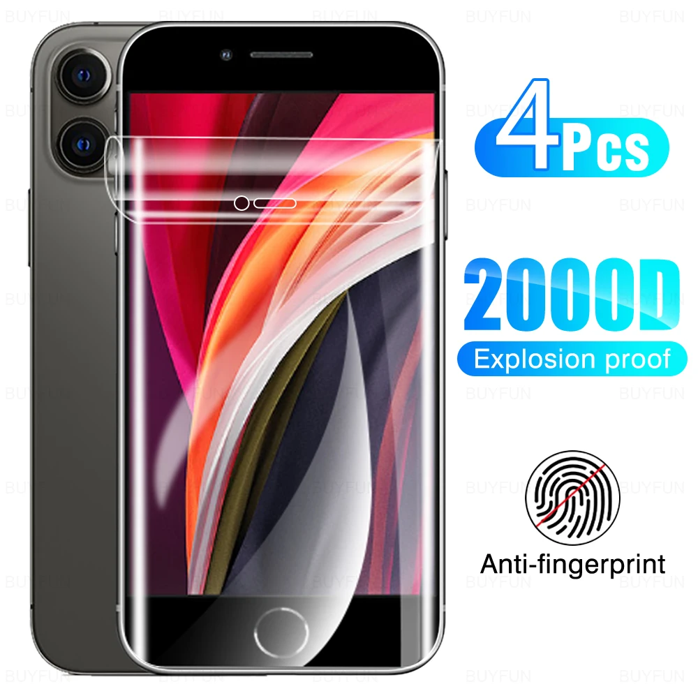 4PCS Soft Cover Hydrogel Films for iPhone SE 2020 X XS XR XS Max Soft Water Film Screen Protector not Glass for iphone SE XS
4PCS Soft Cover Hydrogel Films for iPhone SE 2020 X XS XR XS Max Soft Water Film Screen Protector not Glass for iphone SE XS