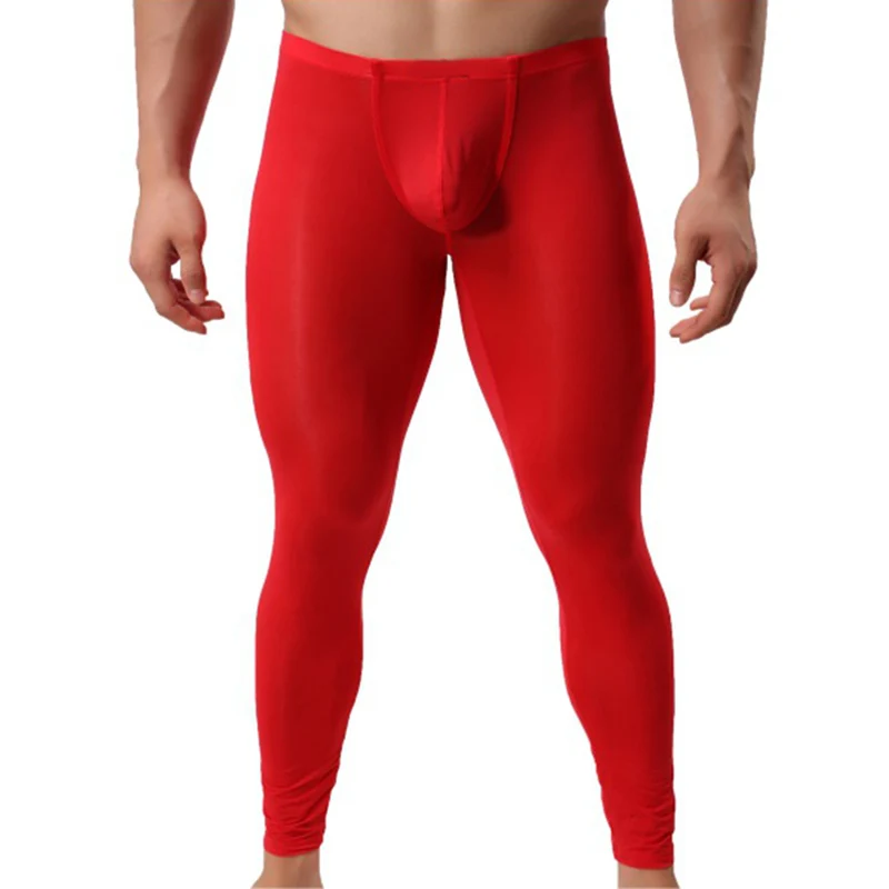 Male Long Johns Underwear Solid Bottoms Breathable Lingerie Elastic Waist Pants Plus Size Trousers Tight Bulge
Male Long Johns Underwear Solid Bottoms Breathable Lingerie Elastic Waist Pants Plus Size Trousers Tight Bulge