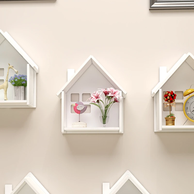 Wall Decoration Storage Shelf Living Room Bedroom Decoration Shelf Small House Hangers Partition Pendant Decoration Not Punched
Wall Decoration Storage Shelf Living Room Bedroom Decoration Shelf Small House Hangers Partition Pendant Decoration Not Punched