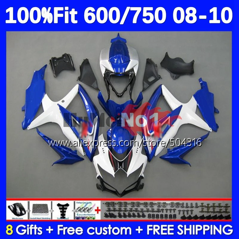 Injection Body For GSXR-750 GSXR 600 750 600CC 17No.112 K8 GSXR600 GSXR750 08 09 10 GSXR-600 2008 2009 2010 Fairings blue frame
Injection Body For GSXR-750 GSXR 600 750 600CC 17No.112 K8 GSXR600 GSXR750 08 09 10 GSXR-600 2008 2009 2010 Fairings blue frame