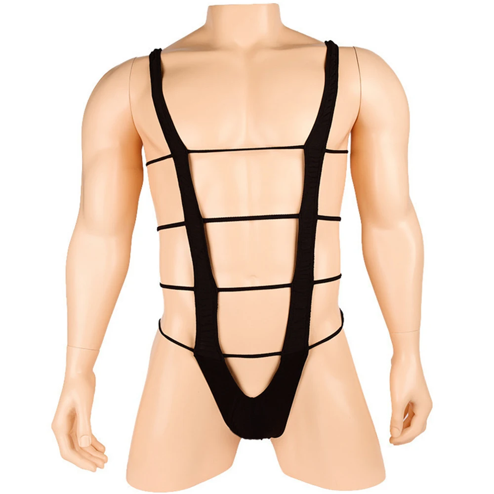 New Men's Bodysuit Wrestling Singlet Jumpsuits Thongs Gay Underwear Leotard Jockstrap Cross Strap Men Thong Erotic Lingerie
New Men's Bodysuit Wrestling Singlet Jumpsuits Thongs Gay Underwear Leotard Jockstrap Cross Strap Men Thong Erotic Lingerie