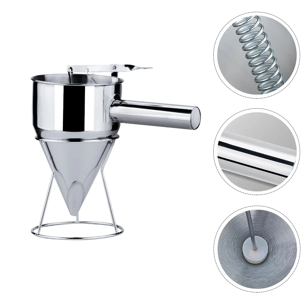 Funnel Cake Baking Tool Supply Kitchen Tools Pancake Dispenser Octopus-Ball Mixer Machine
Funnel Cake Baking Tool Supply Kitchen Tools Pancake Dispenser Octopus-Ball Mixer Machine