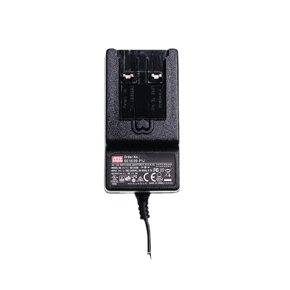 GE18I Taiwan Meanwell P1J Power Adapter I05/I07/I09/I12/I15/I18/I24/I48 18W 5V Original
GE18I Taiwan Meanwell P1J Power Adapter I05/I07/I09/I12/I15/I18/I24/I48 18W 5V Original