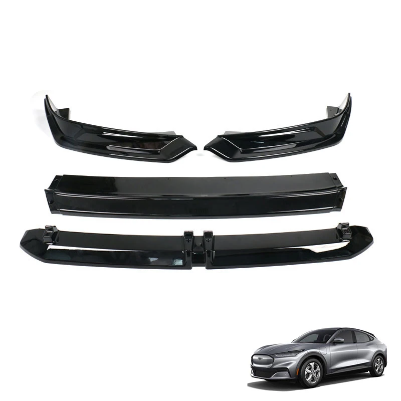 Produce ABS Plastic Carbon Fiber Front Lip Splitter Front Bumper For Ford Mustang Mach-E 2021
Produce ABS Plastic Carbon Fiber Front Lip Splitter Front Bumper For Ford Mustang Mach-E 2021