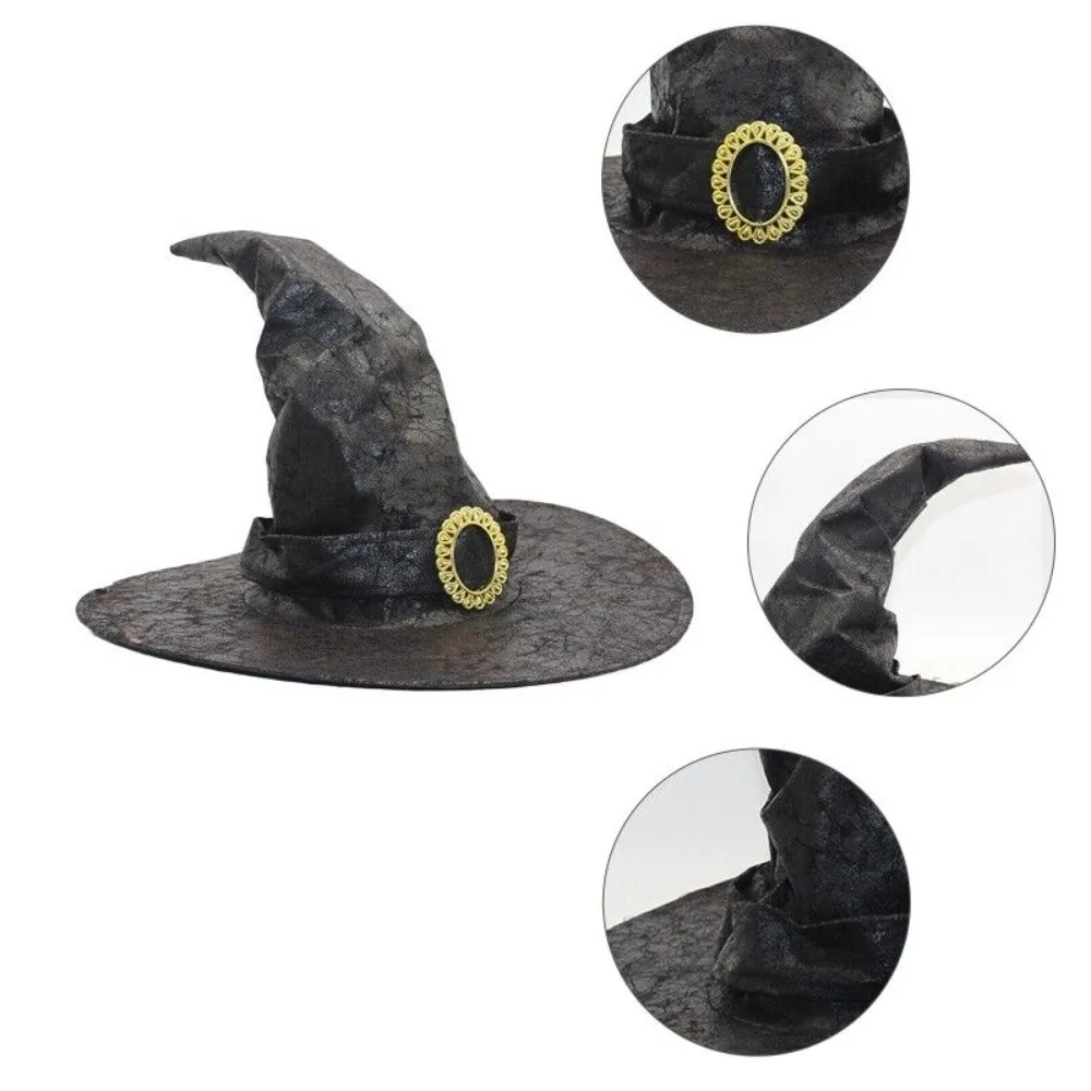 Witch Fabric Texture Performance Clothing Party Dressing Party Hat Magic Hat Wizard Hat Clothing Accessories
Witch Fabric Texture Performance Clothing Party Dressing Party Hat Magic Hat Wizard Hat Clothing Accessories