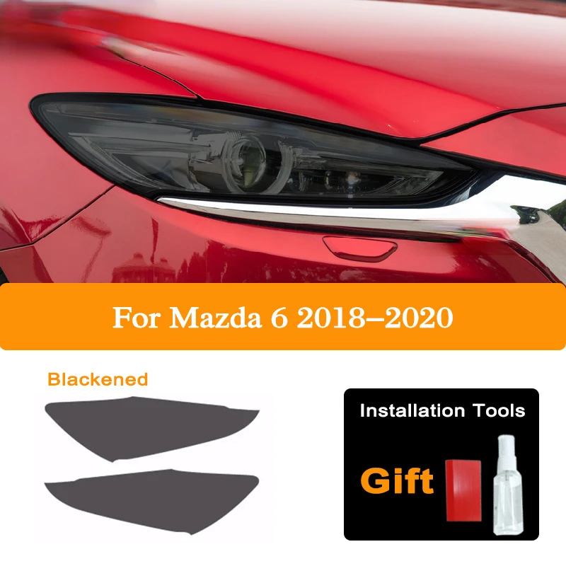 2 Pcs Car Headlight Protective Film For Mazda 6 Atenza 2019 2020 Vinyl Protection Tint Black Transparent TPU Sticker Accessories
2 Pcs Car Headlight Protective Film For Mazda 6 Atenza 2019 2020 Vinyl Protection Tint Black Transparent TPU Sticker Accessories