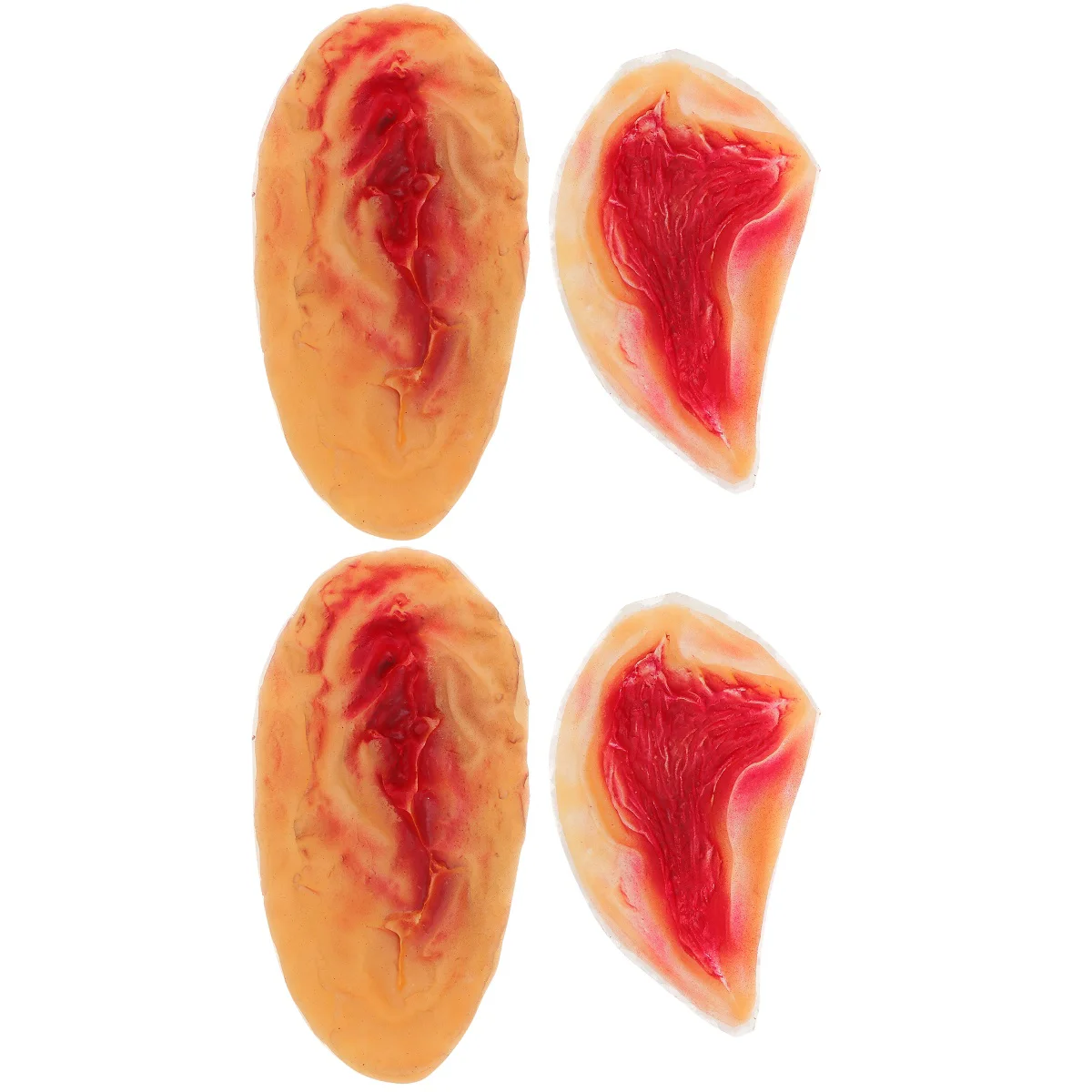 4 pcs Halloween 3D Horrible Wound Latex Stickers Make Up Blood Injury Temporary Body Stickers Wound Realistic Blood Scar
4 pcs Halloween 3D Horrible Wound Latex Stickers Make Up Blood Injury Temporary Body Stickers Wound Realistic Blood Scar