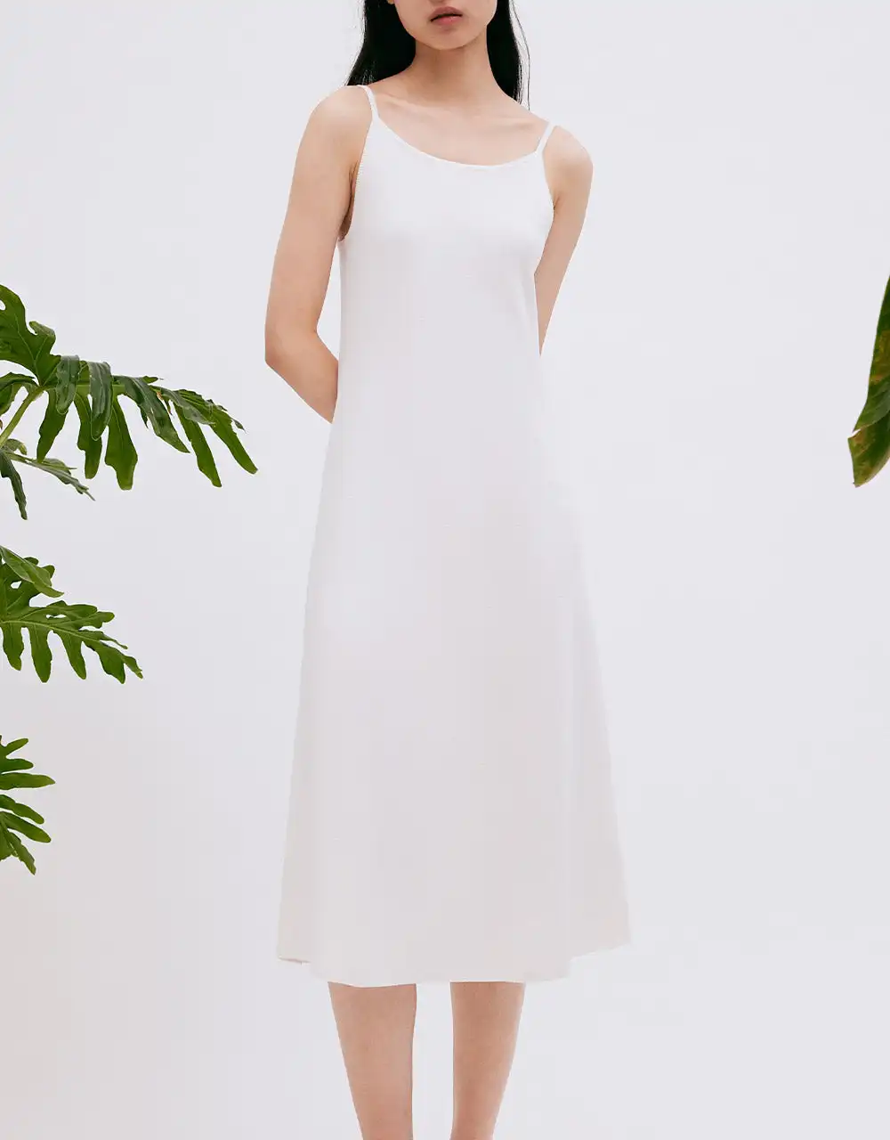 Urban Revivo Spaghetti Strap A-Line Dress White Scoop Neckline Casual Summer Sleeveless Midi Dress Sexy Dresses Fashion Clothes
Urban Revivo Spaghetti Strap A-Line Dress White Scoop Neckline Casual Summer Sleeveless Midi Dress Sexy Dresses Fashion Clothes