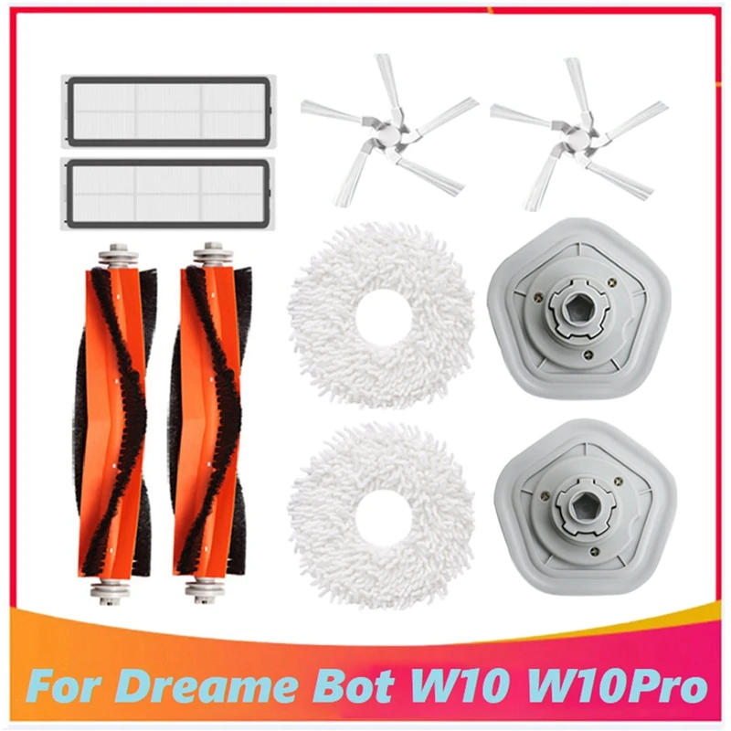 10Pcs For Xiaomi Dreame W10/W10 Pro Robot Vacuum Cleaner Washable HEPA Filter Main Brush Mop Cloth Replacement Part
10Pcs For Xiaomi Dreame W10/W10 Pro Robot Vacuum Cleaner Washable HEPA Filter Main Brush Mop Cloth Replacement Part