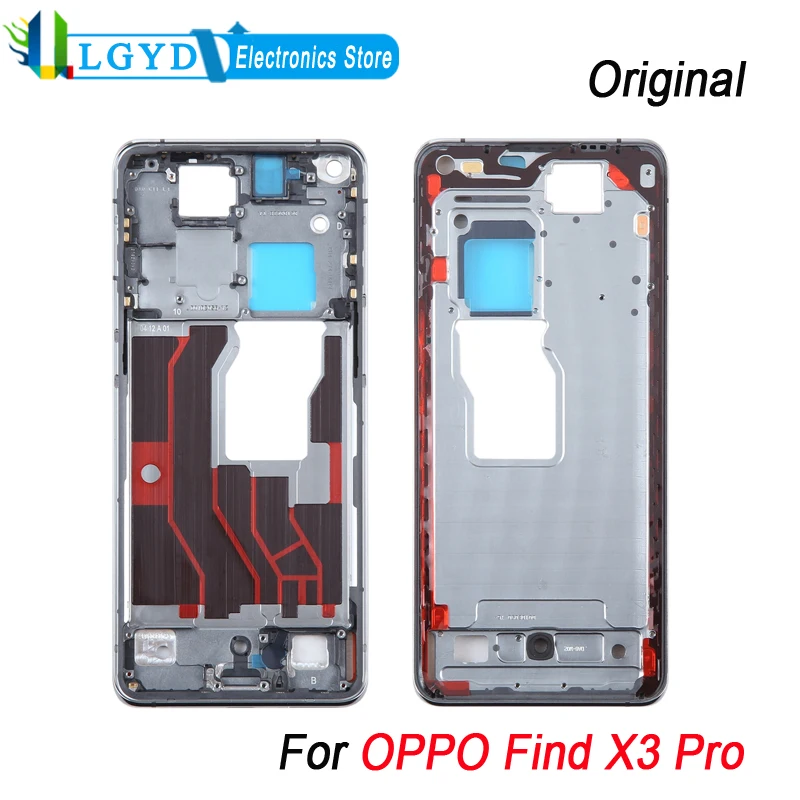 Для OPPO Find X3 Pro оригинальный передний корпус ЖК-дисплей рамка пластина ремонт Запасная часть 
Для OPPO Find X3 Pro оригинальный передний корпус ЖК-дисплей рамка пластина ремонт Запасная часть