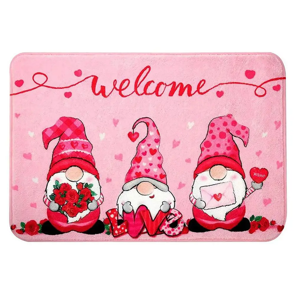 Valentine's Day Bathroom Doormat - Indoor Outdoor Non-Slip Floor Mat Non Slip Welcome Mat For Valentine's Day Celebratio
Valentine's Day Bathroom Doormat - Indoor Outdoor Non-Slip Floor Mat Non Slip Welcome Mat For Valentine's Day Celebratio
