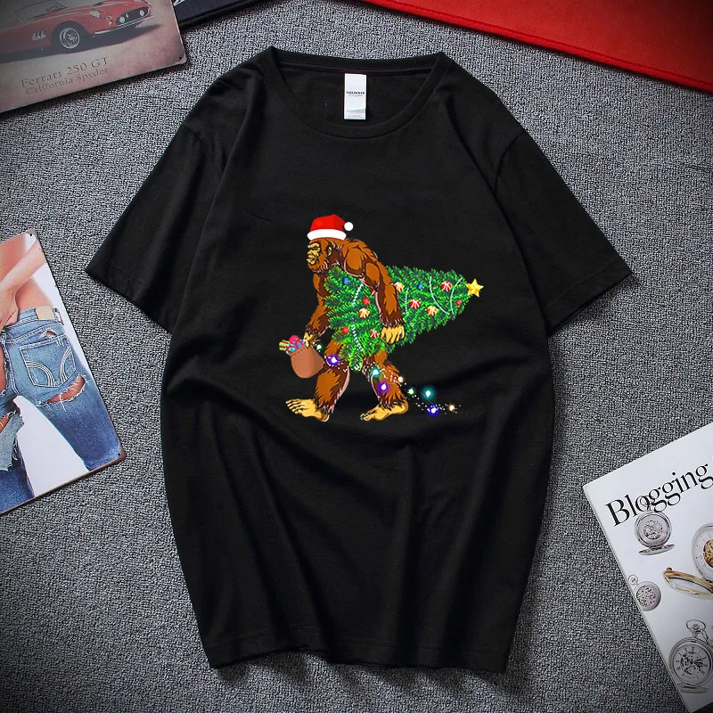 Bigfoot Carrying Christmas Tree Sasquatch Santa Shirt Funny T-shirt Christmas Exclusive Short Sleeves Designer ClothesTee Shirt
Bigfoot Carrying Christmas Tree Sasquatch Santa Shirt Funny T-shirt Christmas Exclusive Short Sleeves Designer ClothesTee Shirt